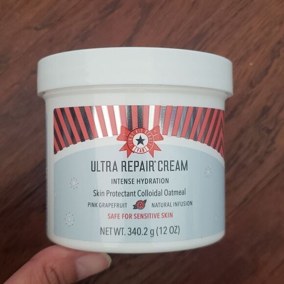 NEW Large Size 12 oz First Aid Beauty Ultra Repair Cream Colloidal Oatmeal - Picture 1 of 4